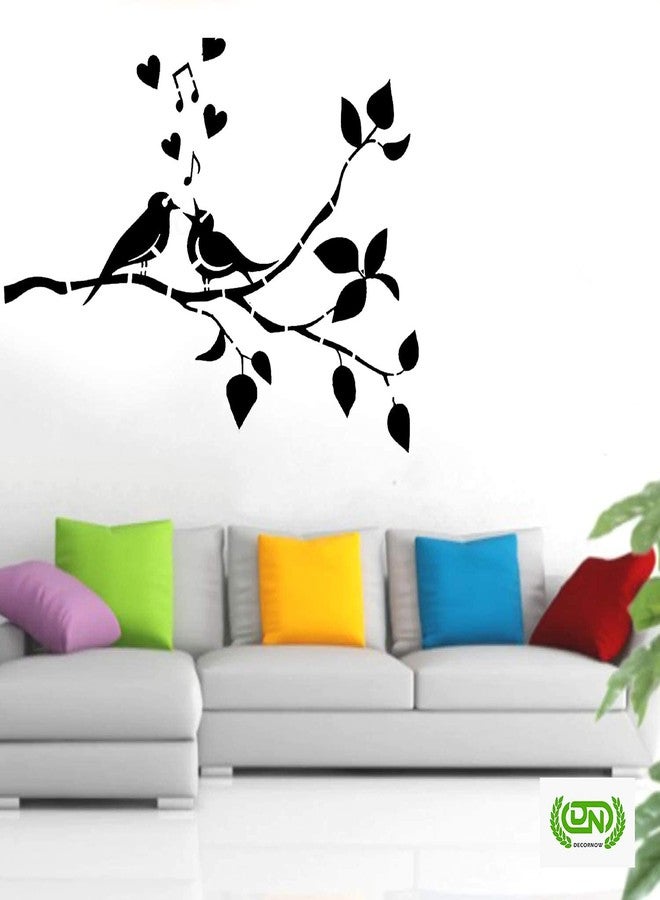 DECORNOW Narrow Tendril Reusable DIY Wall Stencil Painting, Suitable for Home Decoration, Wall Decoration Size : (16 inch x 24 inch) - Image 3